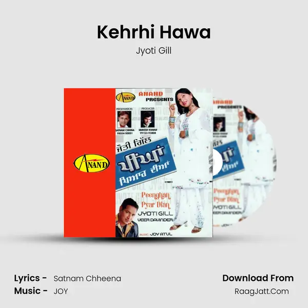 Kehrhi Hawa MP3 Song by Jyoti Gill Cover
