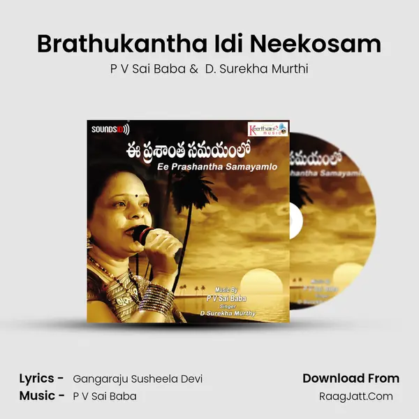 Brathukantha Idi Neekosam MP3 Song by P V Sai Baba Cover