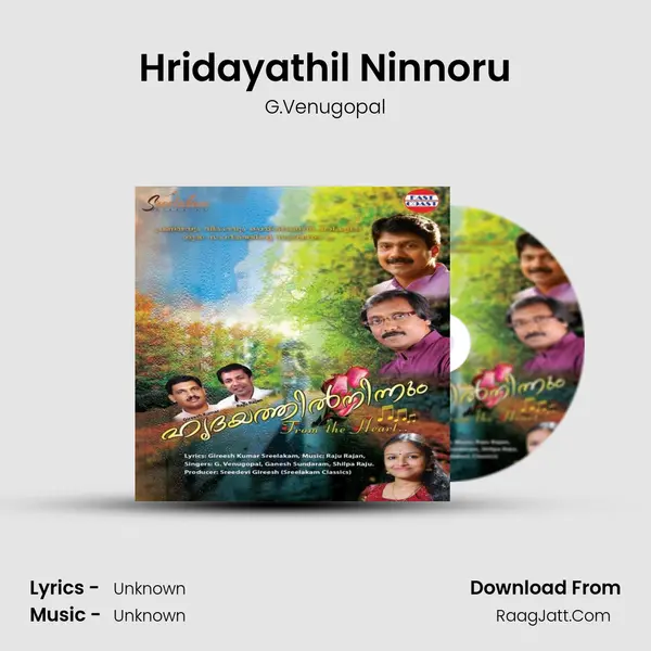 Hridayathil Ninnoru MP3 Song by G.Venugopal Cover