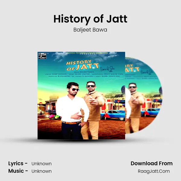 History of Jatt - Single - Baljeet Bawa
