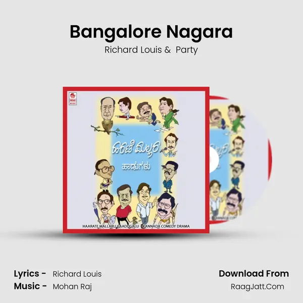 Bangalore Nagara MP3 Song by Richard Louis Cover