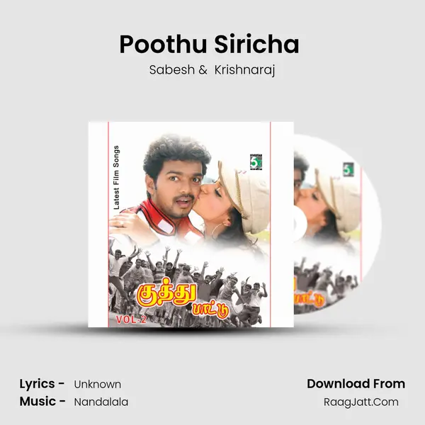 Poothu Siricha (From Mayandi Kudumbatthaar) Cover