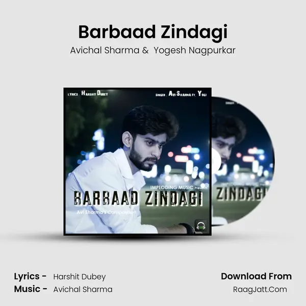 Barbaad Zindagi MP3 Song by Avichal Sharma Cover