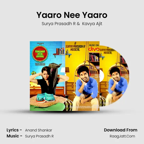 Yaaro Nee Yaaro MP3 Song by Surya Prasadh R Cover