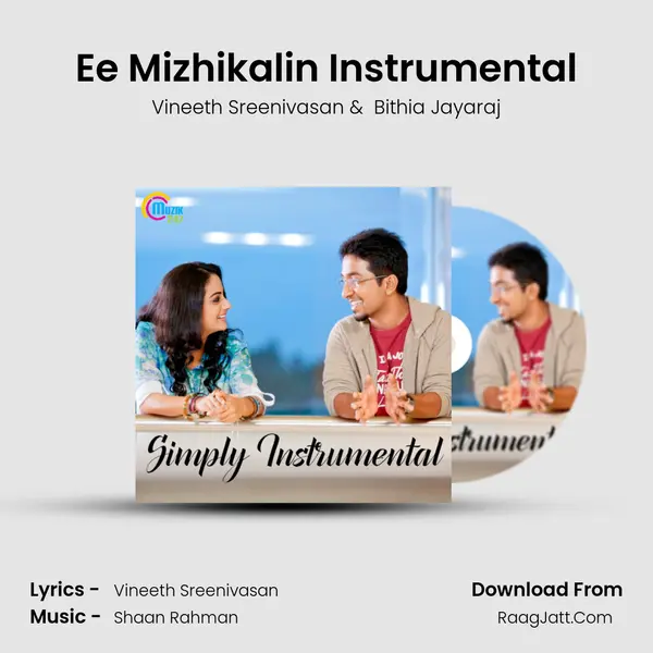 Ee Mizhikalin Instrumental MP3 Song by Vineeth Sreenivasan Cover