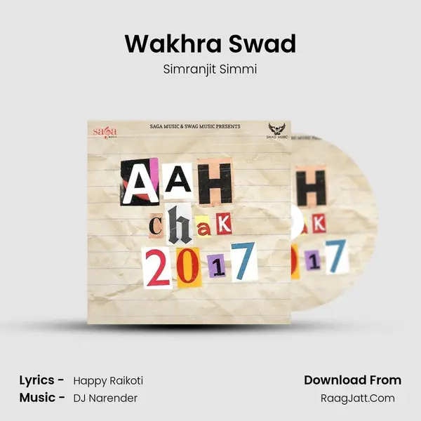 Wakhra Swad MP3 Song by Simranjit Simmi Cover