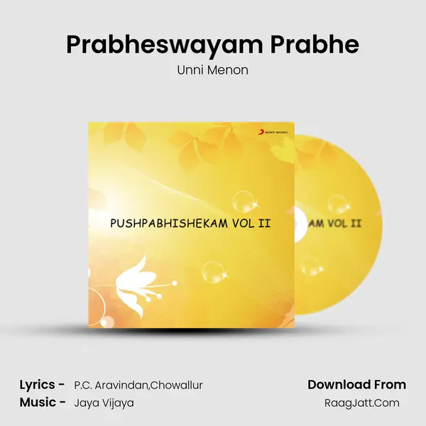 Prabheswayam Prabhe MP3 Song by Unni Menon Cover