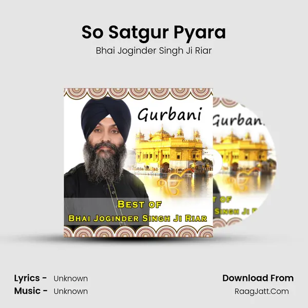 So Satgur Pyara Cover