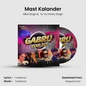 Mast Kalander Cover