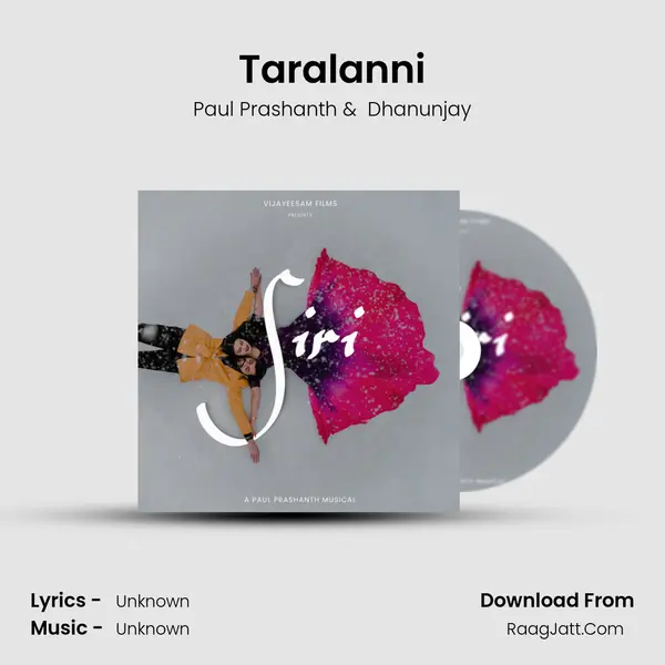Taralanni MP3 Song by Paul Prashanth Cover