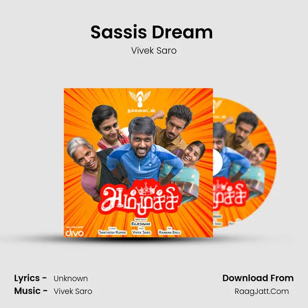 Sassis Dream (Thaduthiku) MP3 Song by Vivek Saro Cover