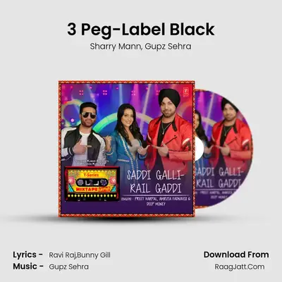 3 Peg-Label Black MP3 Song by Sharry Mann Cover