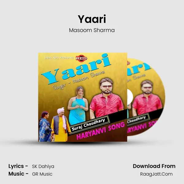 Yaari MP3 Song by Masoom Sharma Cover