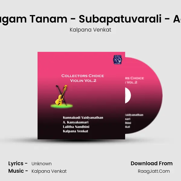 Ragam Tanam - Subapatuvarali - Adi (Live) MP3 Song by Kalpana Venkat Cover