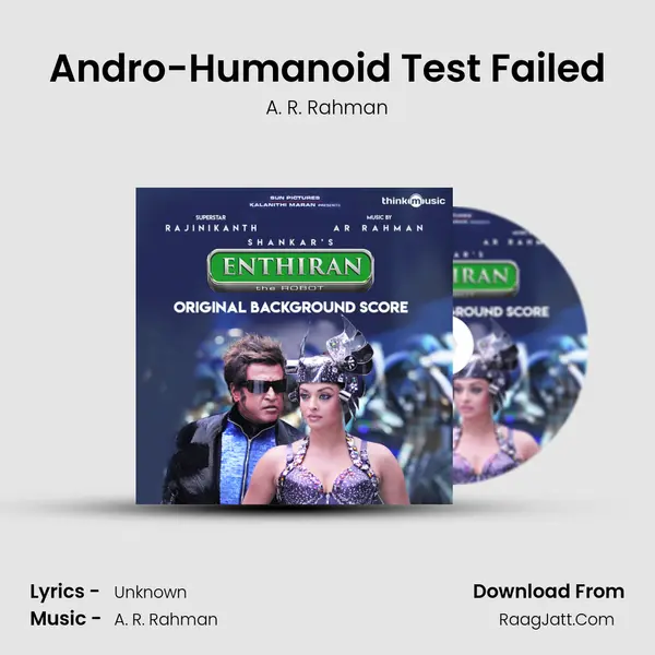 Andro-Humanoid Test Failed MP3 Song by A. R. Rahman Cover