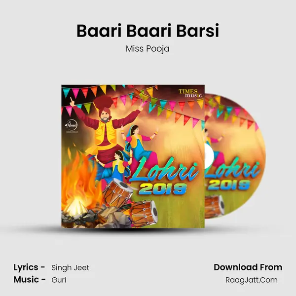 Baari Baari Barsi MP3 Song by Miss Pooja Cover