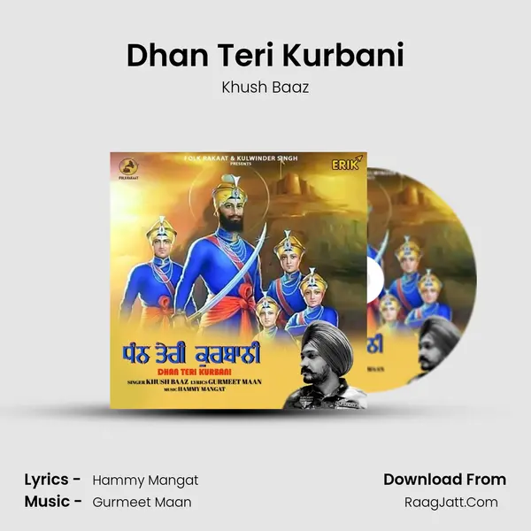 Dhan Teri Kurbani MP3 Song by Khush Baaz Cover