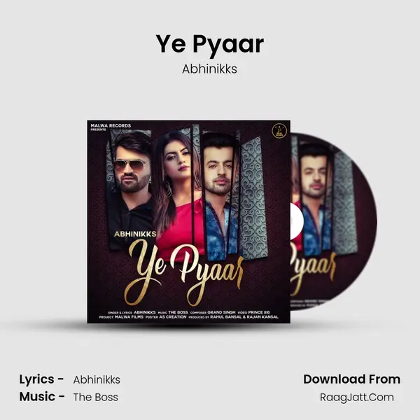 Ye Pyaar MP3 Song by Abhinikks Cover