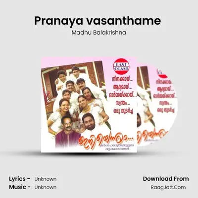 Pranaya vasanthame (M) MP3 Song by Madhu Balakrishna Cover