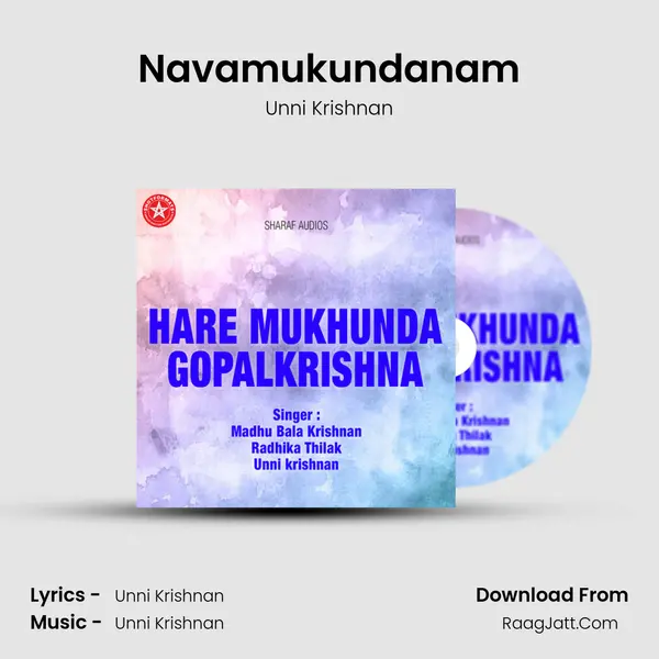 Navamukundanam MP3 Song by Unni Krishnan Cover