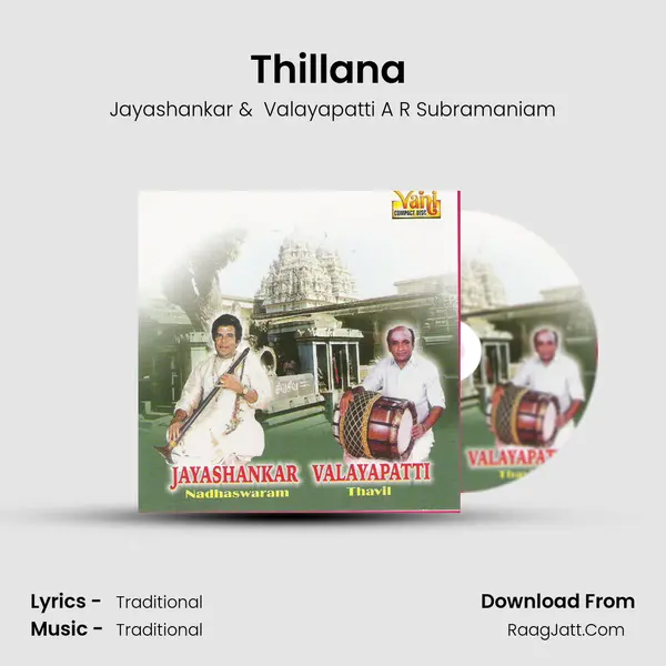 Thillana (Jayashankar & Valayapatti) MP3 Song by Jayashankar Cover