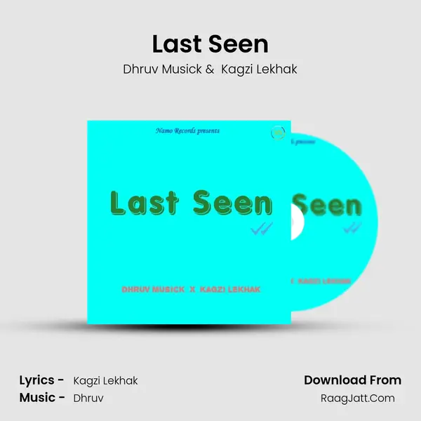 Last Seen MP3 Song by Dhruv Musick Cover