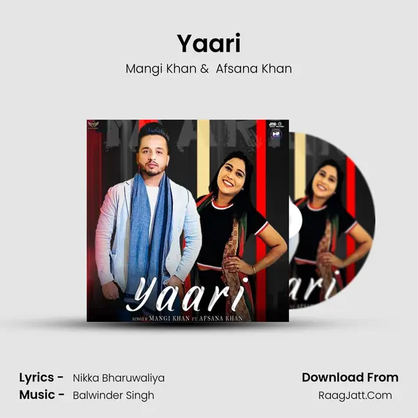 Yaari MP3 Song by Mangi Khan Cover
