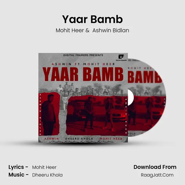 Yaar Bamb MP3 Song by Mohit Heer Cover