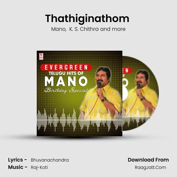 Thathiginathom (From "Bangaru Bullodu") Cover