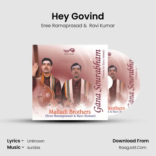 Hey Govind MP3 Song by Sree Ramaprasad Cover