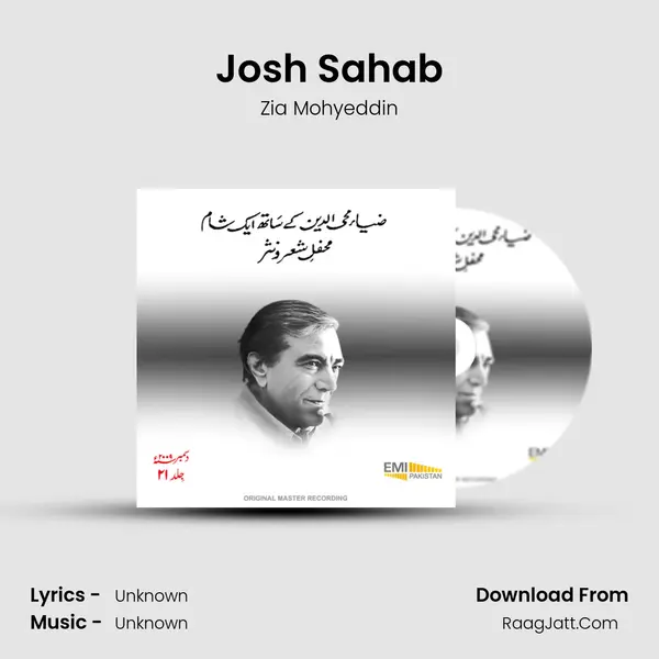 Josh Sahab MP3 Song by Zia Mohyeddin Cover