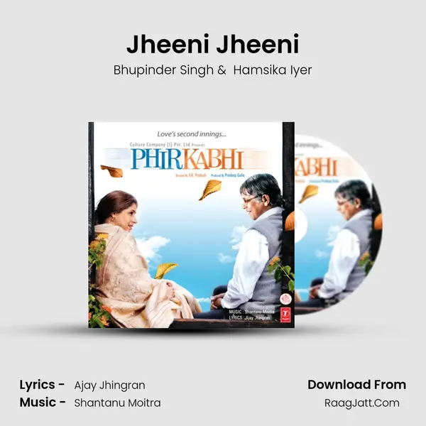 Jheeni Jheeni MP3 Song by Bhupinder Singh Cover