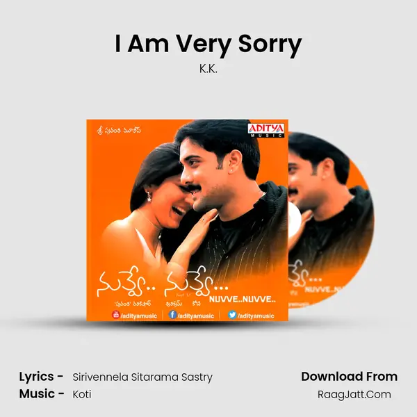 I Am Very Sorry MP3 Song by K.K. Cover