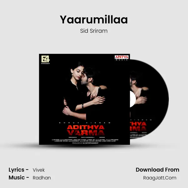 Yaarumillaa MP3 Song by Sid Sriram Cover