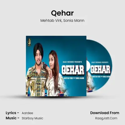 Qehar MP3 Song by Mehtab Virk Cover