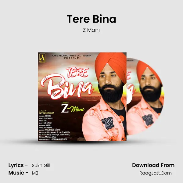 Tere Bina MP3 Song by Z Mani Cover