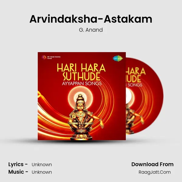Arvindaksha-Astakam MP3 Song by G. Anand Cover