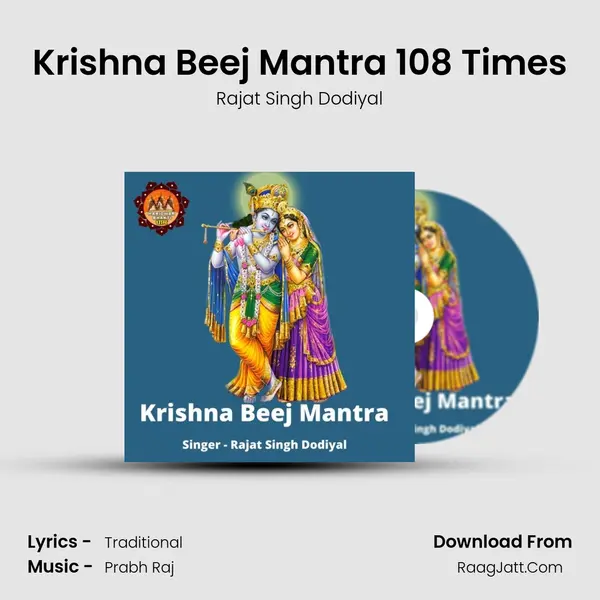 Krishna Beej Mantra 108 Times Cover