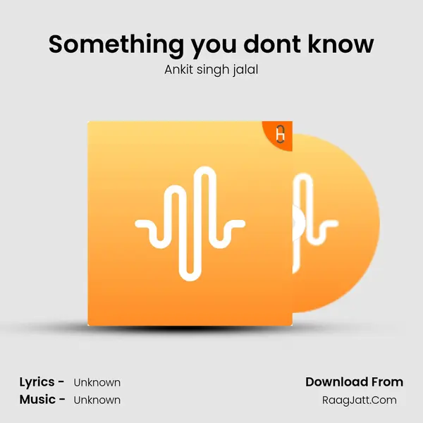 Something you don't know Cover