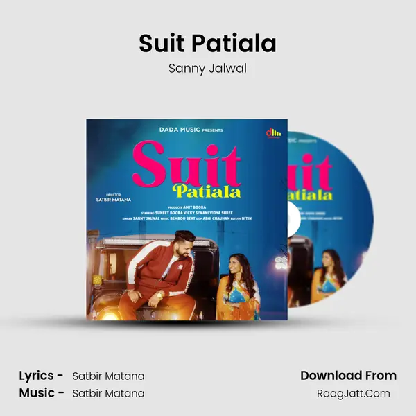 Suit Patiala MP3 Song by Sanny Jalwal Cover