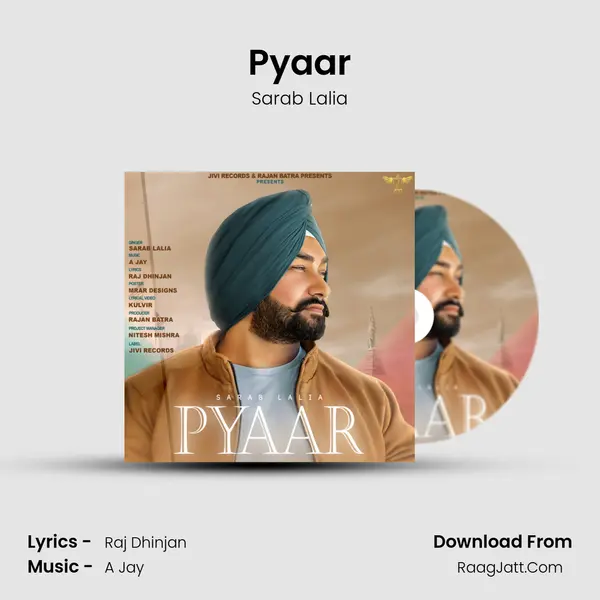 Pyaar MP3 Song by Sarab Lalia Cover