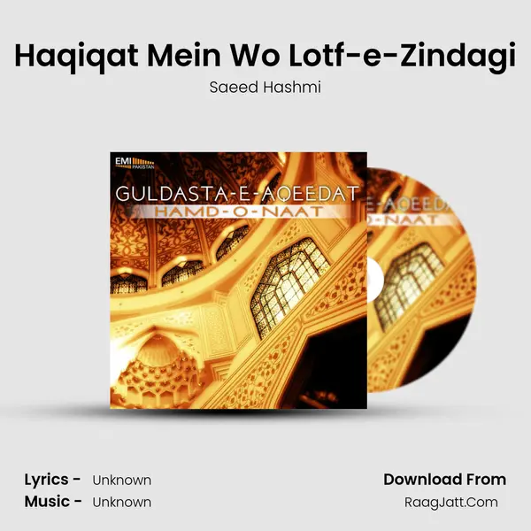 Haqiqat Mein Wo Lotf-e-Zindagi MP3 Song by Saeed Hashmi Cover