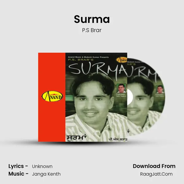 Surma MP3 Song by P.S Brar Cover