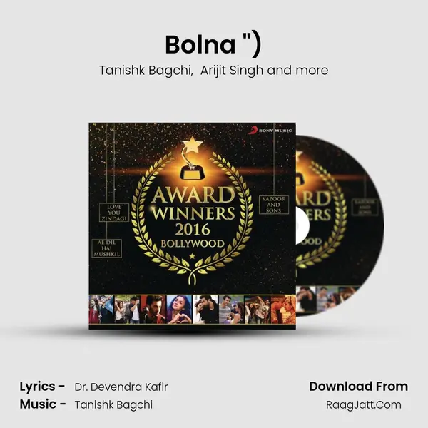 Bolna (From "Kapoor & Sons (Since 1921)") Cover