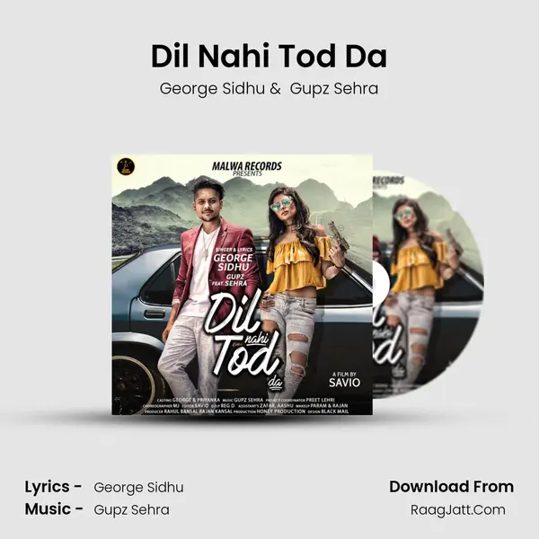 Dil Nahi Tod Da MP3 Song by George Sidhu Cover