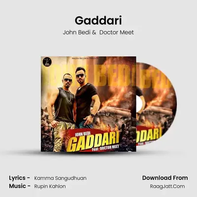 Gaddari MP3 Song by John Bedi Cover