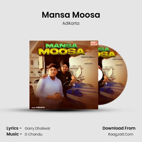 Mansa Moosa MP3 Song by Adikarta Cover