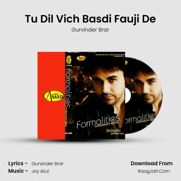 Tu Dil Vich Basdi Fauji De MP3 Song by Gurvinder Brar Cover