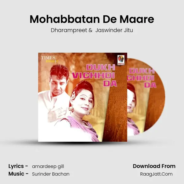 Mohabbatan De Maare MP3 Song by Dharampreet Cover