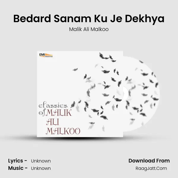 Bedard Sanam Ku Je Dekhya MP3 Song by Malik Ali Malkoo Cover
